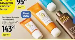 Føtex Derma Supreme solcreme SPF50 tilbud