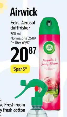 Føtex Aerosol duftfrisker tilbud