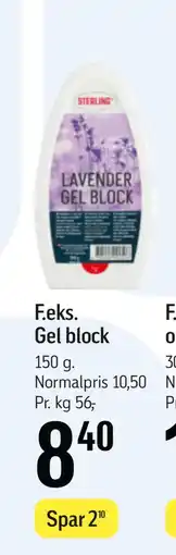 Føtex Gel block tilbud