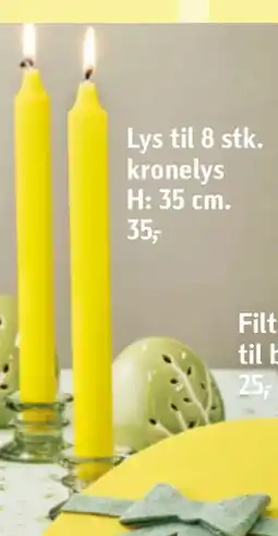Føtex Lys til 8 stk tilbud