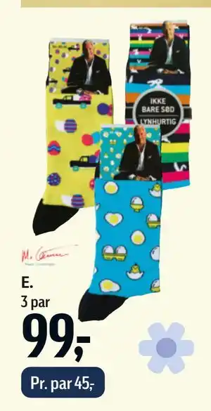Føtex Mads Christensen strømper tilbud