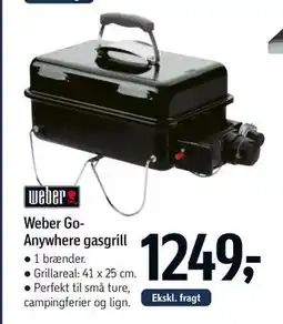 Føtex Weber GoAnywhere gasgrill tilbud