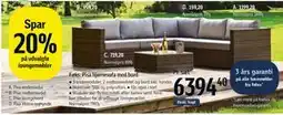 Føtex Pisa loungebord tilbud