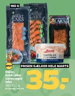 Netto Rejer, kold- eller varmrøget laks tilbud