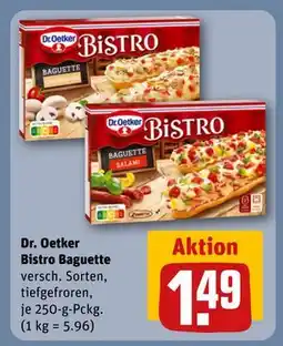 REWE DE Dr. Oetker Bistro Baguette, EUR 1.49 tilbud