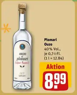 REWE DE Plomari Ouzo, EUR 8.99 tilbud