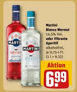 REWE DE Martini Bianco Wermut oder Vibrante. Aperitif, EUR 6.99 tilbud