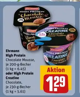REWE DE Ehrmann High Protein oder High Protein Creatine, EUR 1.29 tilbud