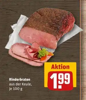 REWE DE Rinderbraten, EUR 1.99 tilbud