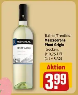 REWE DE Mezzacorona Pinot Grigio, EUR 3.99 tilbud