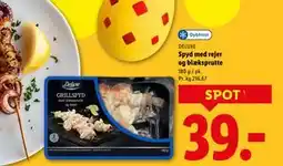 Lidl Spyd med rejer og blæksprutte tilbud