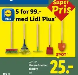 Lidl Haveredskaber til børn, App-pris tilbud
