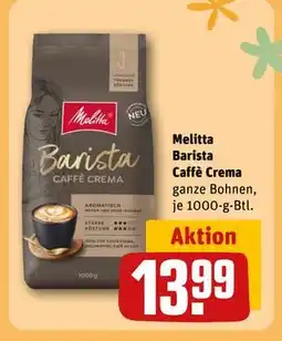 REWE DE Melitta Barista Caffè Crema, EUR 13.99 tilbud
