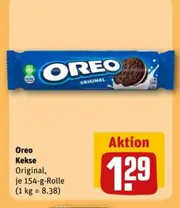 REWE DE Oreo Kekse, EUR 1.29 tilbud