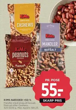 MENY KiMs nødder tilbud
