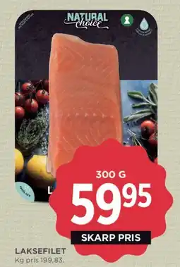 MENY Laksefilet tilbud