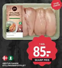 MENY Kyllingebrystfilet tilbud