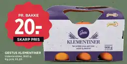 MENY Klementiner tilbud