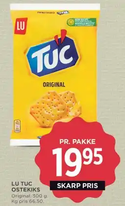 MENY TUC Original (LU) tilbud