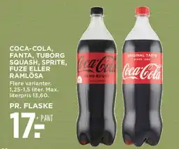 MENY Coca‑Cola (flaske) tilbud