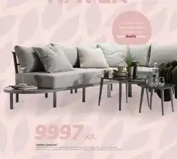 Daells Bolighus HJØRNE LOUNGESÆT tilbud