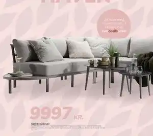 HJØRNE LOUNGESÆT