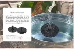 Daells Bolighus SOLCELLE SPRINGVAND tilbud