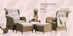 Daells Bolighus LOUNGESTOL MED FODSKAMMEL tilbud