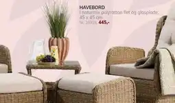 Daells Bolighus HAVEBORD tilbud