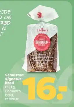 Netto Schulstad Signatur- brød tilbud