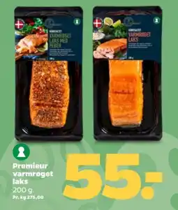 Netto Premieur varmrøget laks tilbud