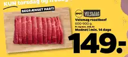 Netto Velsmag roastbeef tilbud