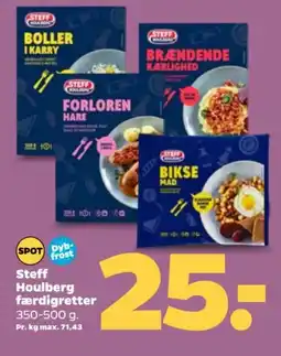 Netto Steff Houlberg færdigretter tilbud