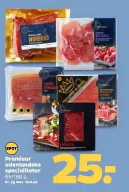 Netto Premieur udenlandske specialiteter tilbud