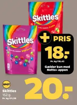 Netto Skittles tilbud