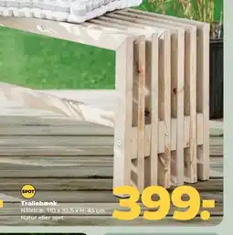 Netto Trallebænk tilbud