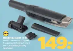 Netto Håndstøvsuger til bil tilbud