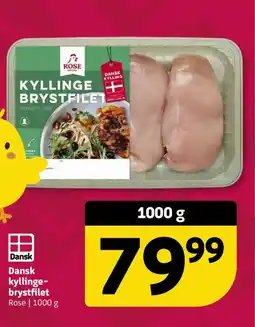 Løvbjerg Rose Dansk kyllinge- brystfilet tilbud