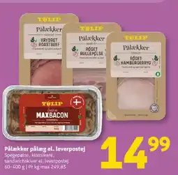 Løvbjerg TULIP Pålækker pålæg el. leverpostej tilbud