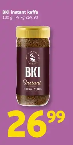Løvbjerg BKI instant kaffe tilbud