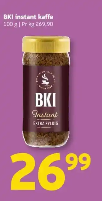 Løvbjerg BKI instant kaffe tilbud
