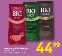 Løvbjerg BKI extra, guld el. økologisk tilbud
