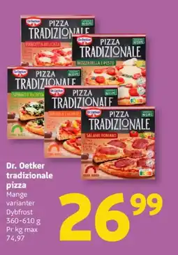 Løvbjerg Dr. Oetker tradizionale pizza tilbud