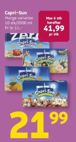 Løvbjerg Capri-Sun tilbud