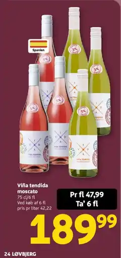 Løvbjerg Viña tendida moscato tilbud