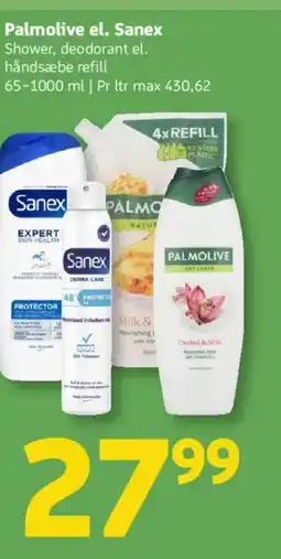 Løvbjerg Palmolive el. Sanex tilbud