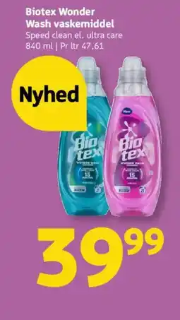 Løvbjerg Biotex Wonder Wash vaskemiddel tilbud