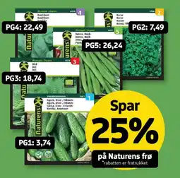 Løvbjerg På Naturens frø tilbud