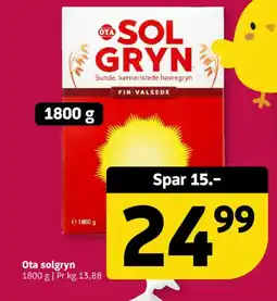 Løvbjerg Ota solgryn tilbud