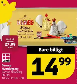 Løvbjerg Danæg Hverdagsæg tilbud